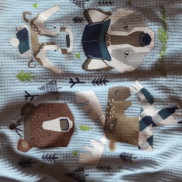 Eddie Bauer Boys Christmas Winter PJs Size 3T - Picture 4 of 8